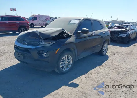2021 Chevrolet Trailblazer Awd Ls из США, поврежденный, VIN KL79MNSL4MB152063